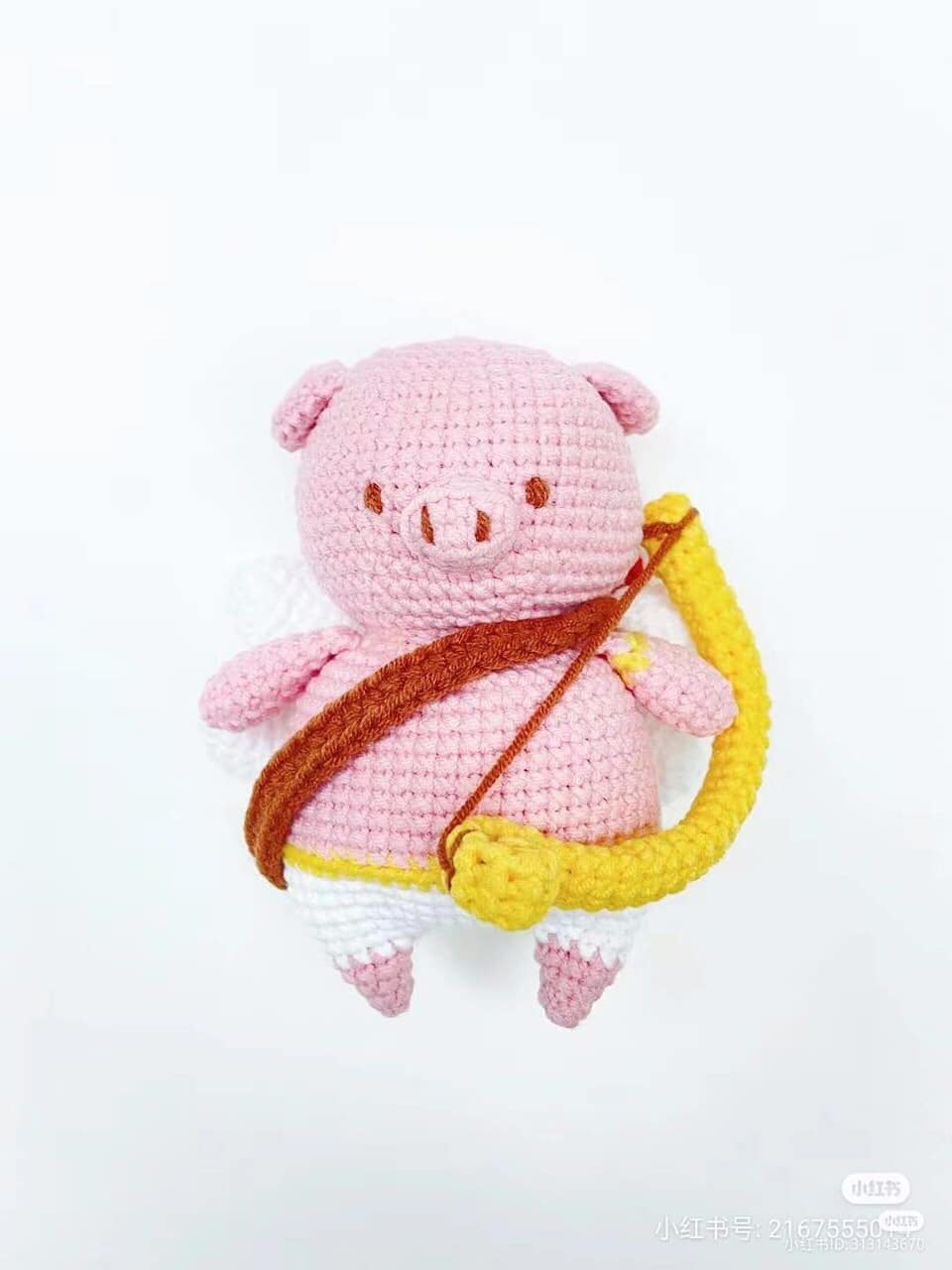 Chart pig Cupid - Chart chú heo thần cupid dễ thương 