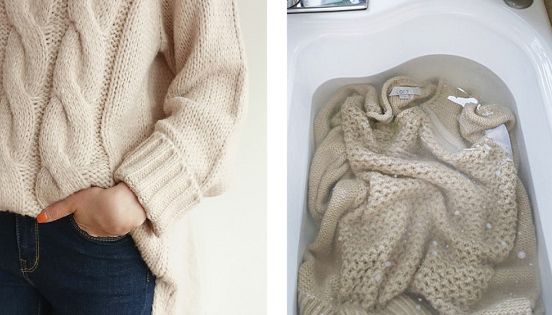Mẹo hay giúp bạn khắc phục áo len bị co, giãn, chảy rộng, xù lông